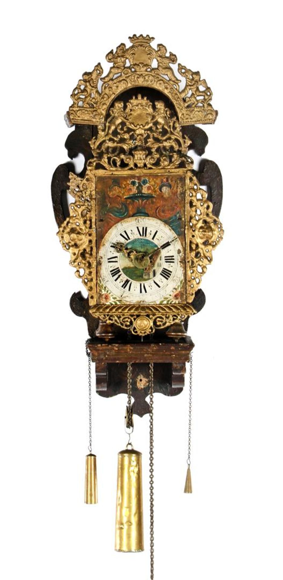 Frisian chair clock