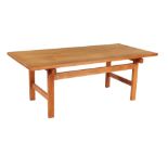 Oak coffee table