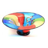 Decorative glass bowl