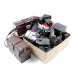 Lot of film and photo equipment
