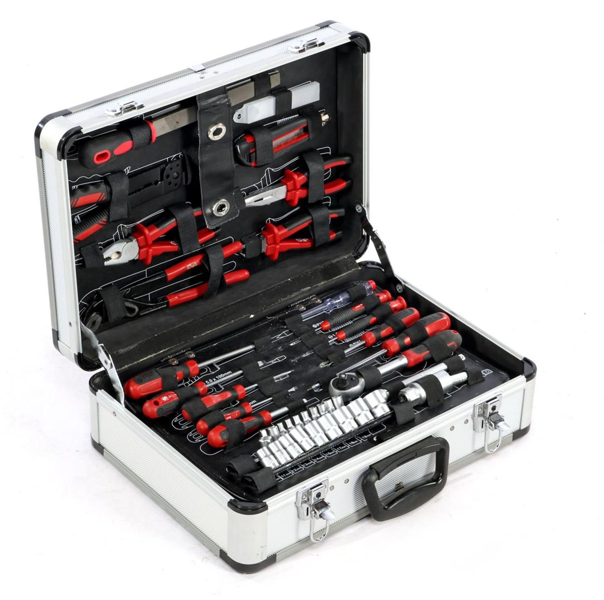 Aluminum lockable tool case - Image 2 of 2
