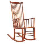 Oriental rocking chair