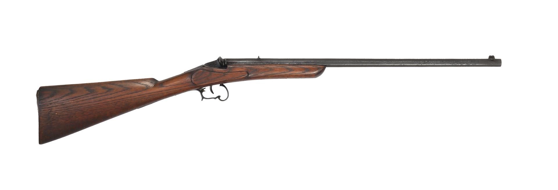 Rifle with octagonal barrel and pinfire