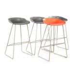 4 modern bar stools