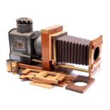 Wooden magic lantern