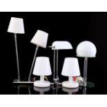 lot 5 modern lamps