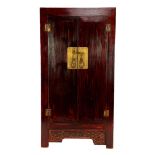 Chinese wooden 2-door cabinet