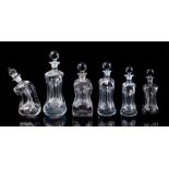 6 various glass