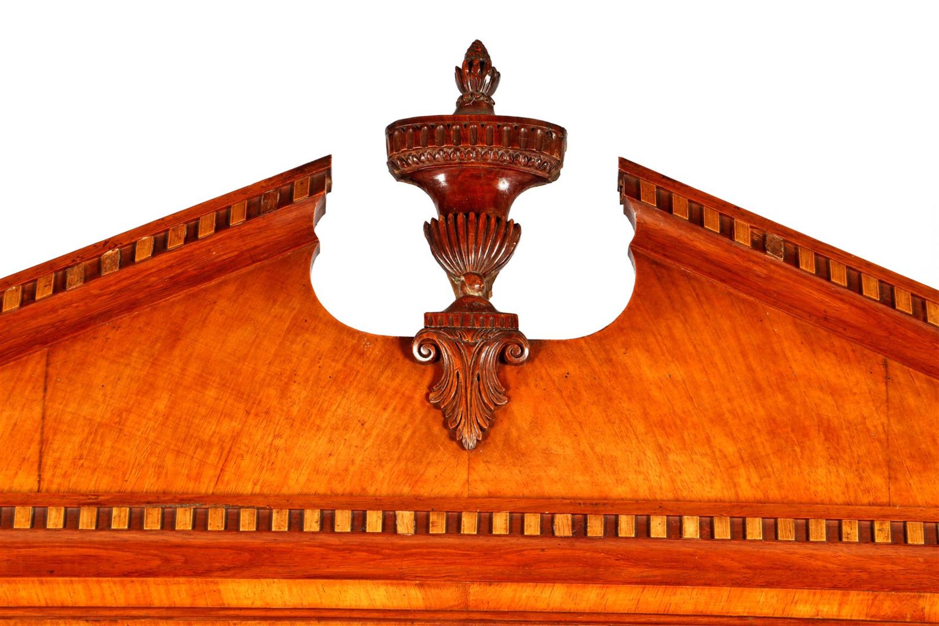 Mahogany veneer on oak Louis Seize cabinet - Bild 2 aus 3