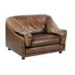 Leolux leather armchair