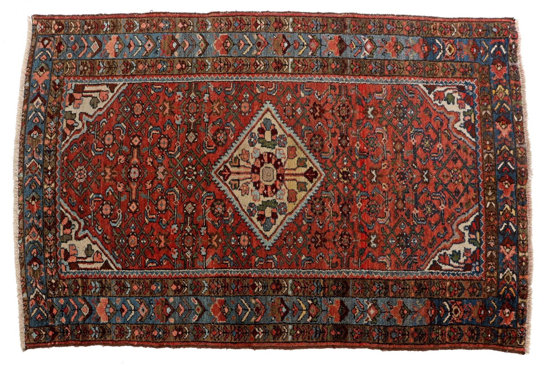 Hand-knotted oriental carpet