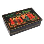 Russian lacquer box,