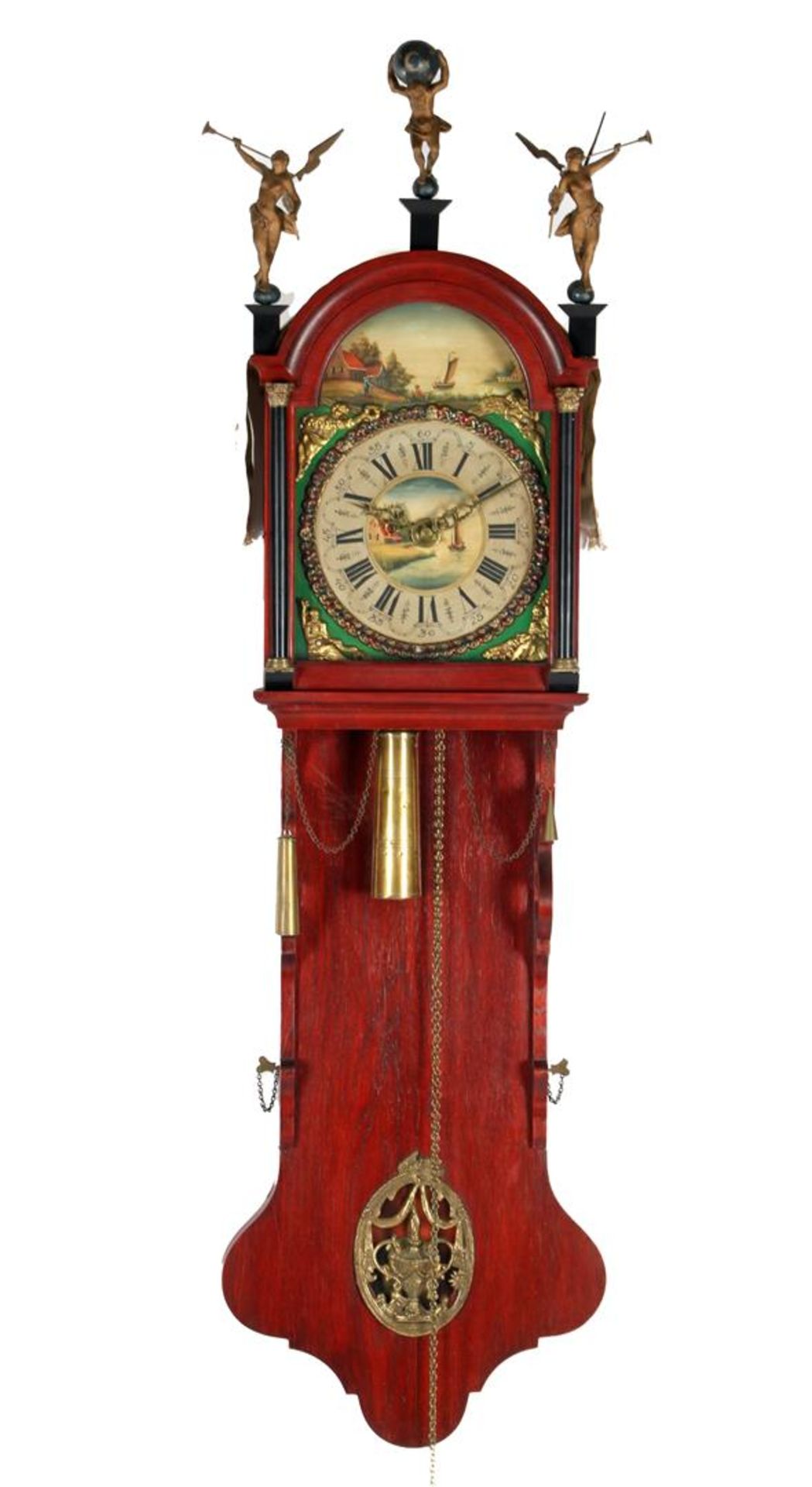 Antique Frisian tail clock