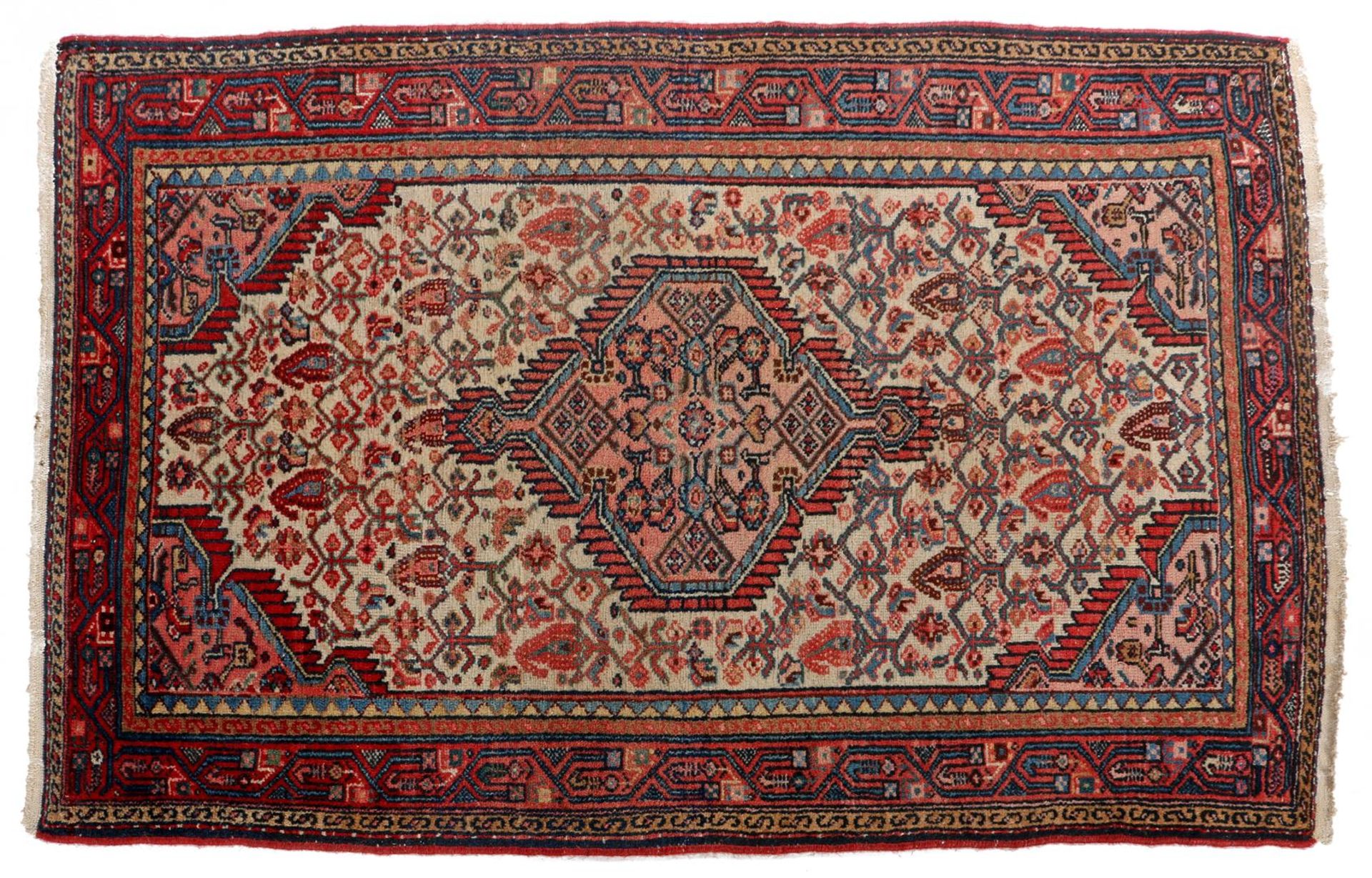 Hand-knotted oriental rug