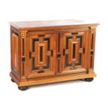 Oak Renaissance style 2-door wardrobe