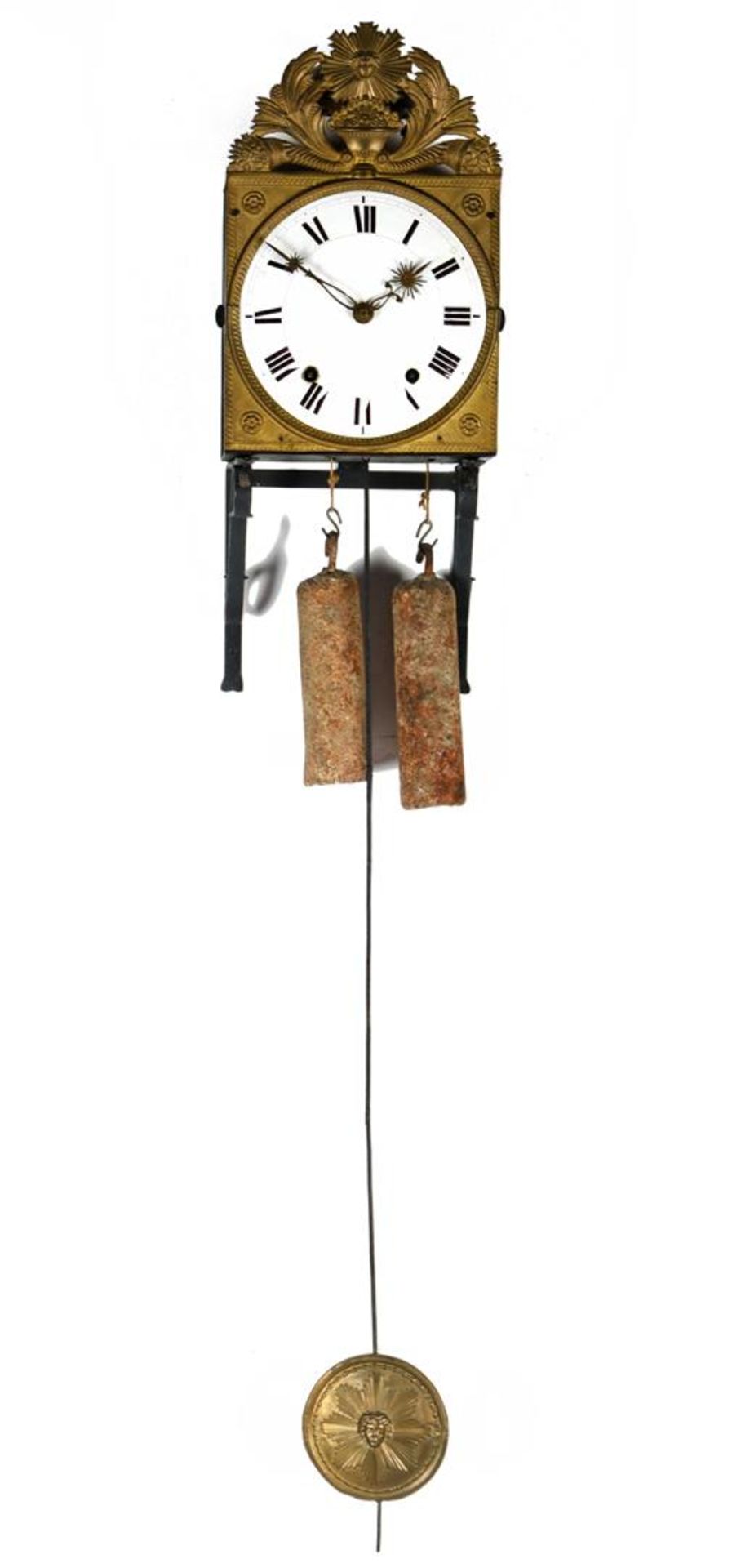 French Comtoise clock