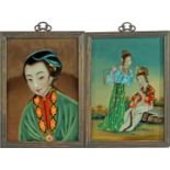 2 oriental wall decorations