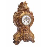 French Louis Quinze style table clock