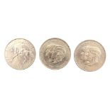Lot of English commemorative coins