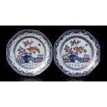 2 Chinese porcelain octagonal dishes