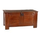 Oak blanket chest