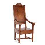 Oak armchair