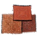 3 woven carrot cloths