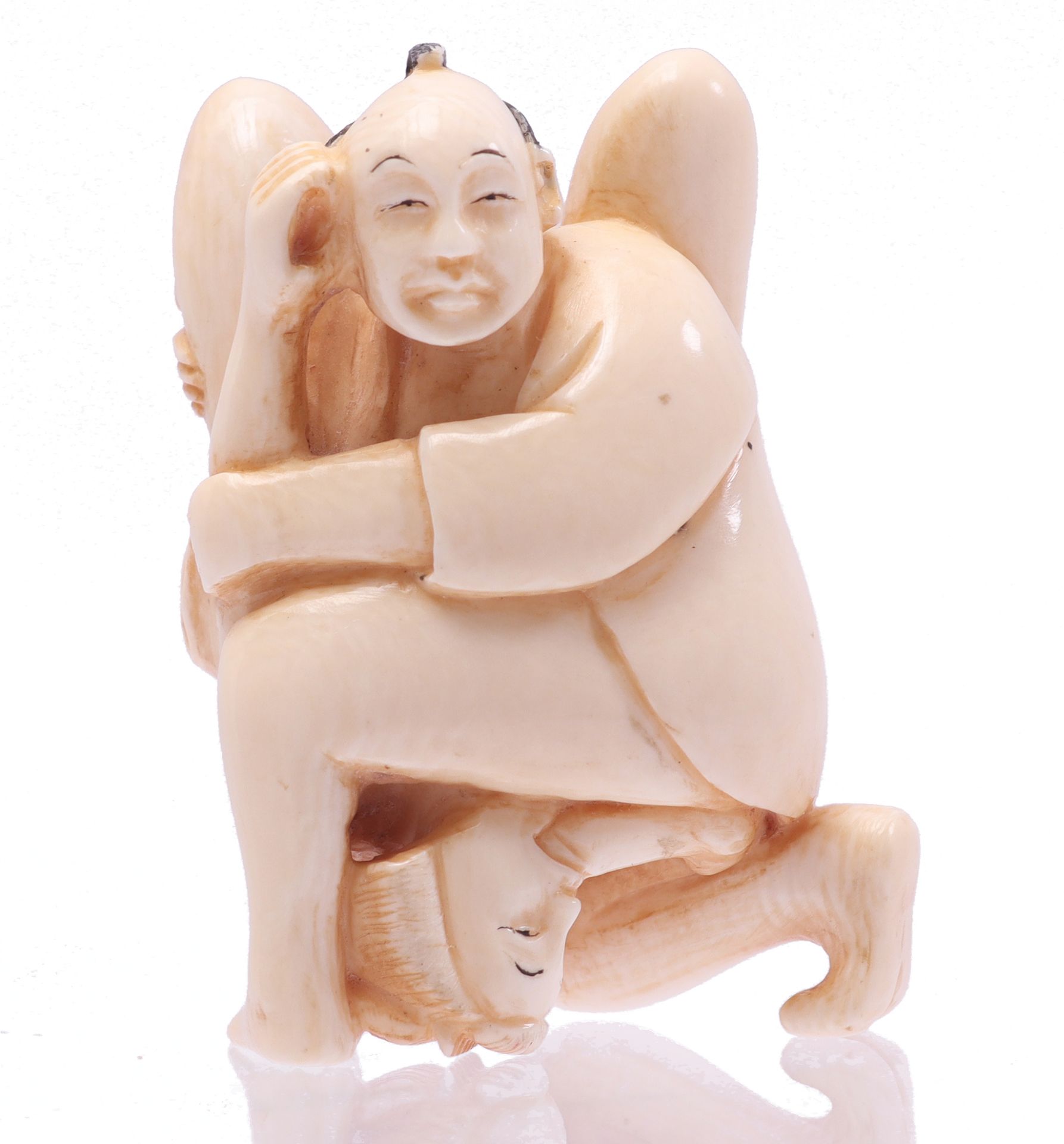 Carved ivory Netsuke