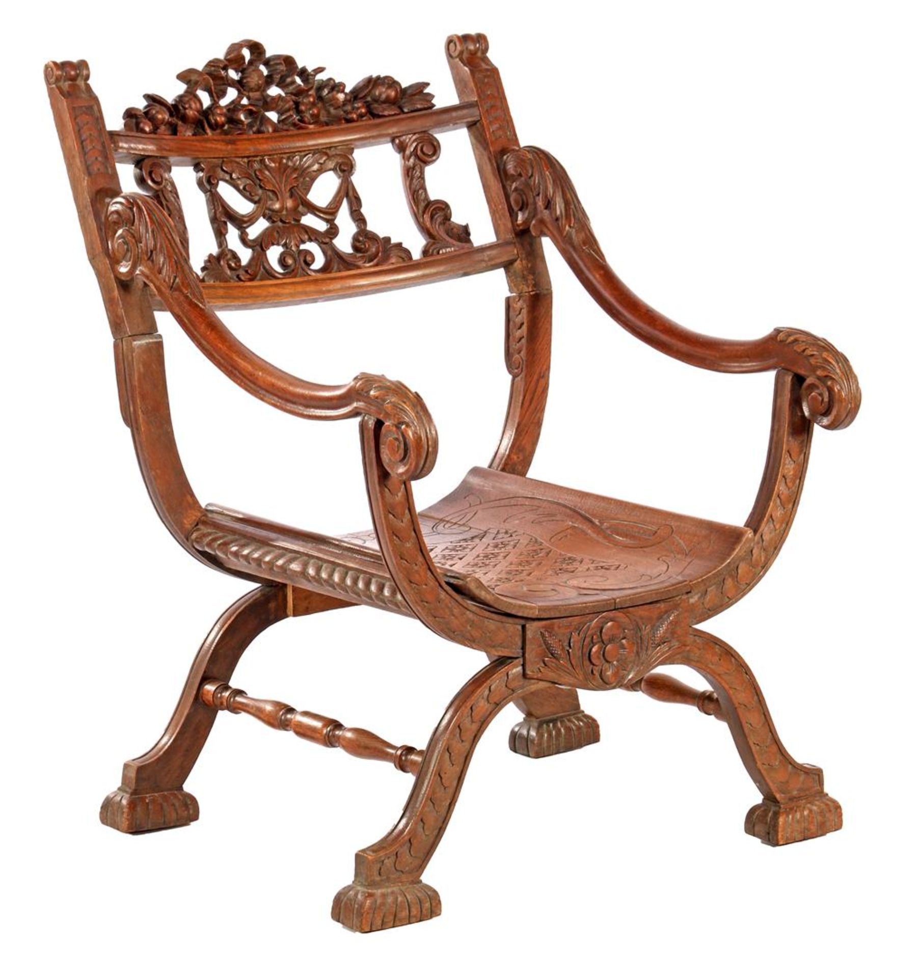 Oak Dagobert chair
