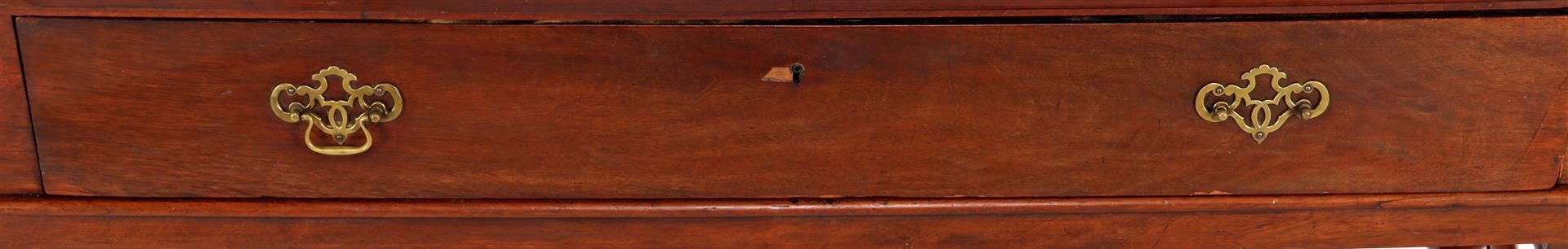 Oak cross leg cabinet - Image 3 of 4