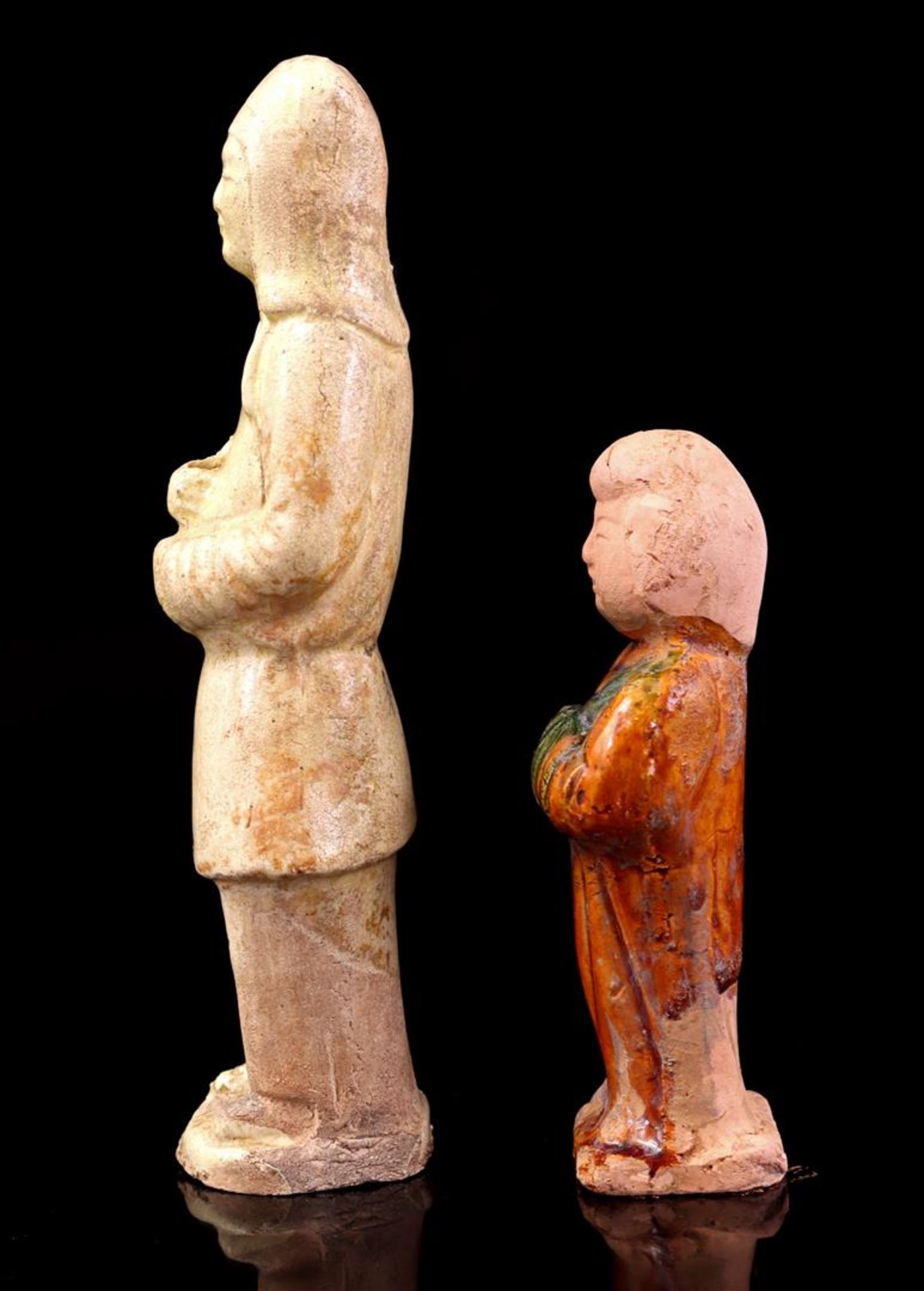 2 earthenware figurines - Bild 3 aus 5