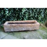 Hard stone trough