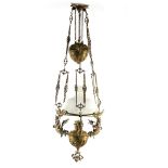 Hanging oil lamp