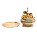 Brass octagonal sirihset