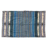 Ikat woven cloth