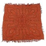 Woven carrot cloth