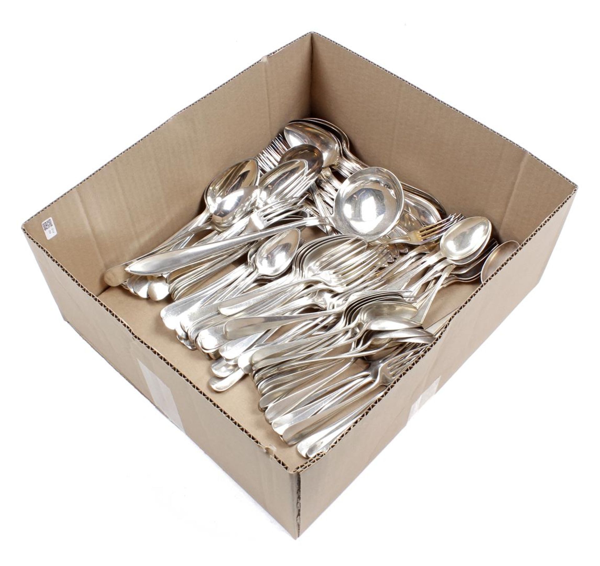 Box with flatware