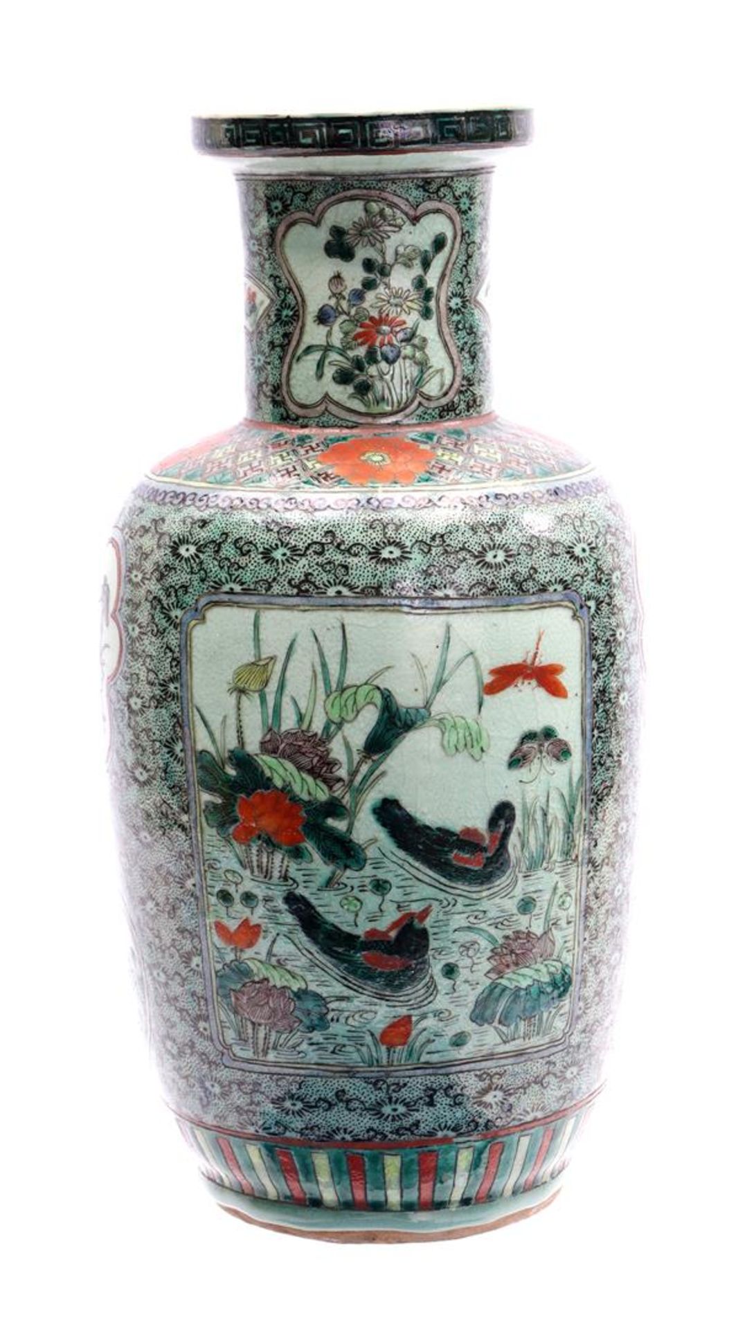 Porcelain decorative vase