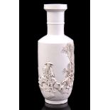 White porcelain vase