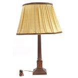 Classic copper table lamp