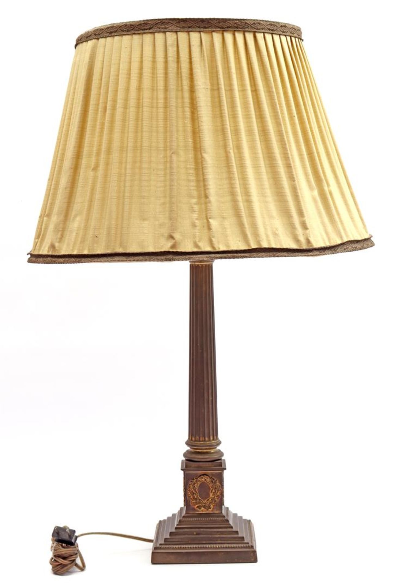 Classic copper table lamp