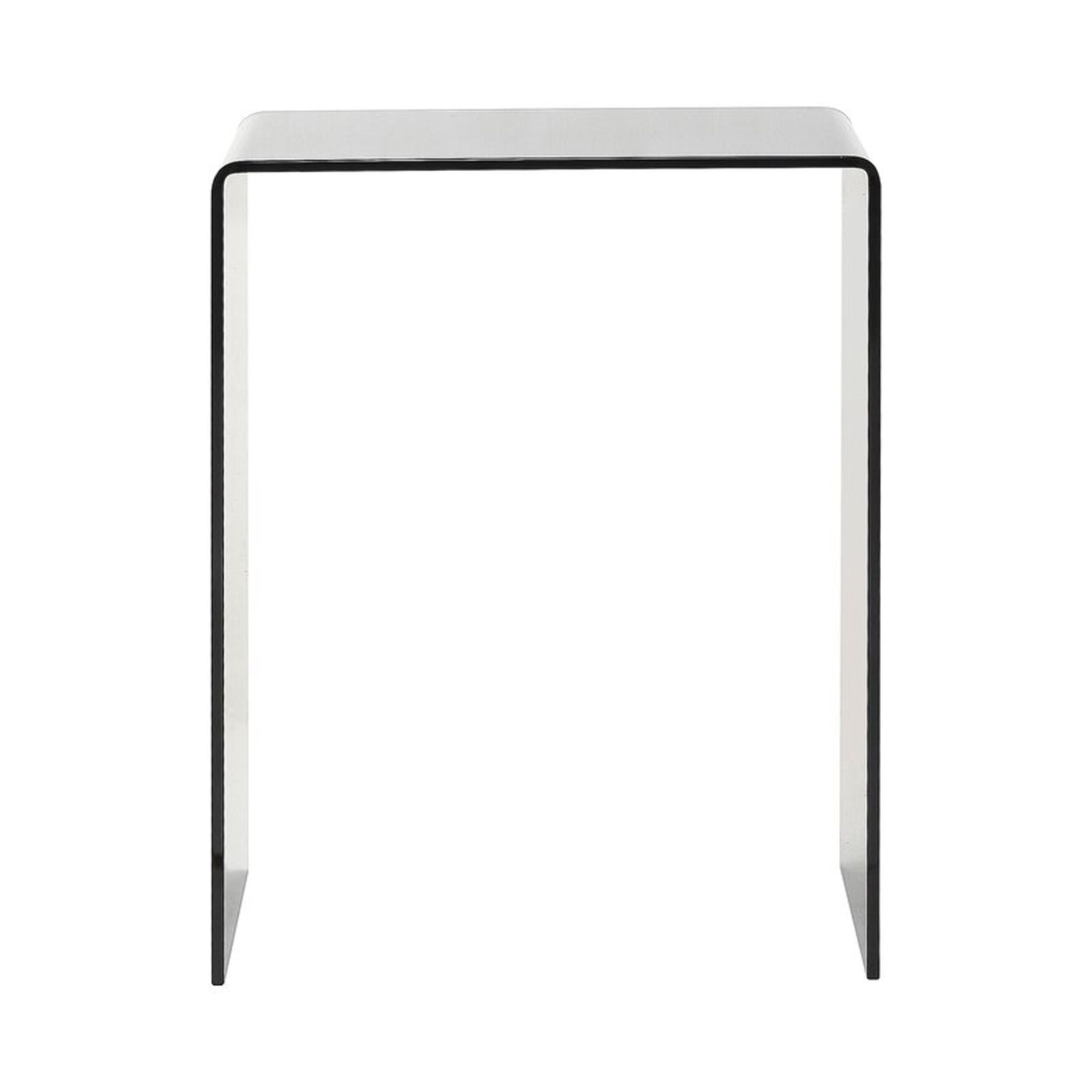 SHERRYL CONSOLE TABLE COLOUR: SMOKED GREY. RRP £232.33