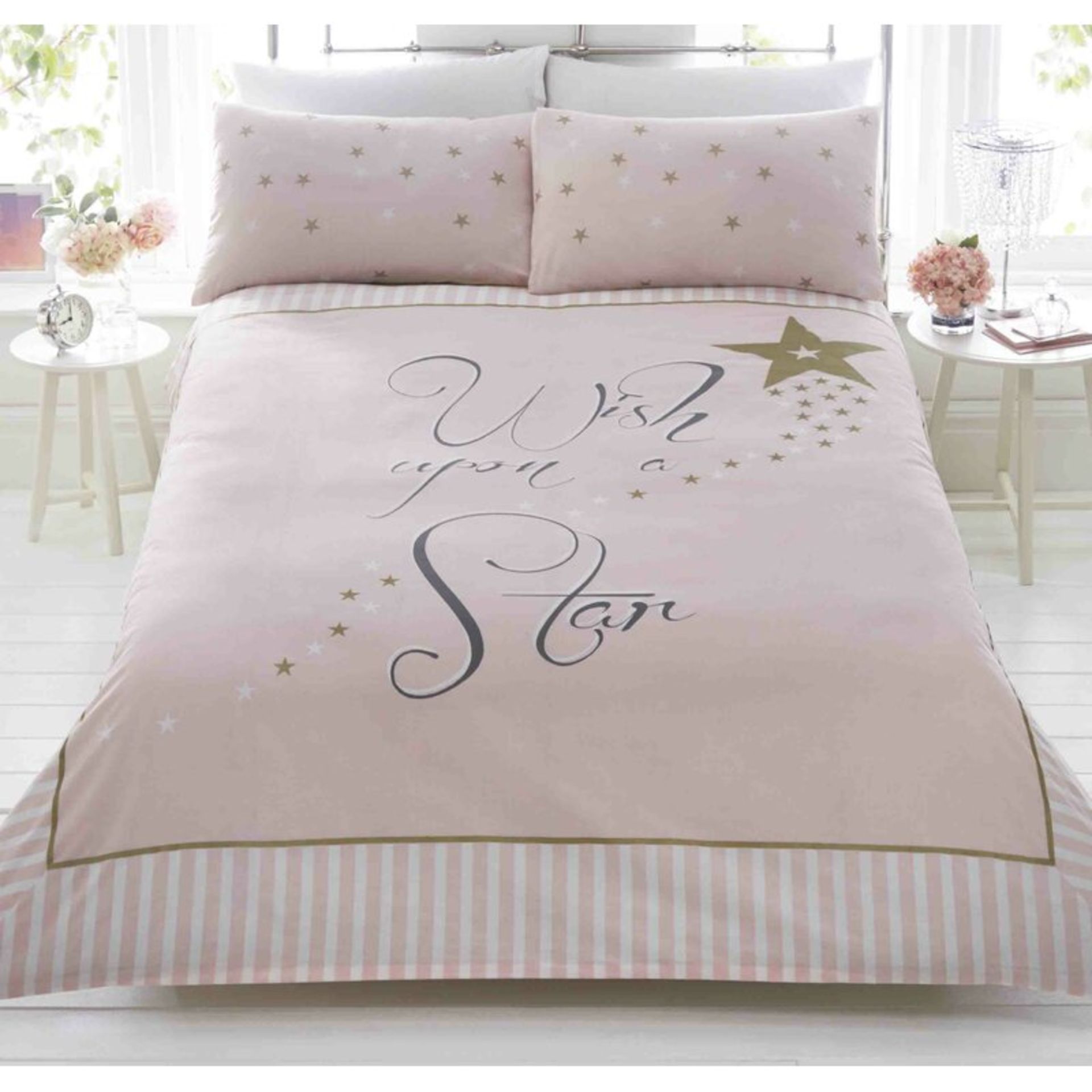 KEY DUVET COVER SET SIZE: DOUBLE - 2 STANDARD PILLOW RRP £18.99