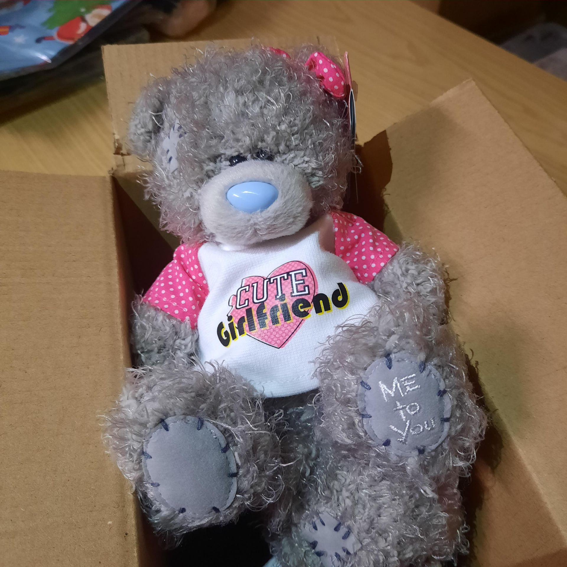 X 9 BRAND NEW WITH LOVE FROM ME TO YOU CUTE GIRLFRIEND TEAD BEARS. TOTAL RRP £90