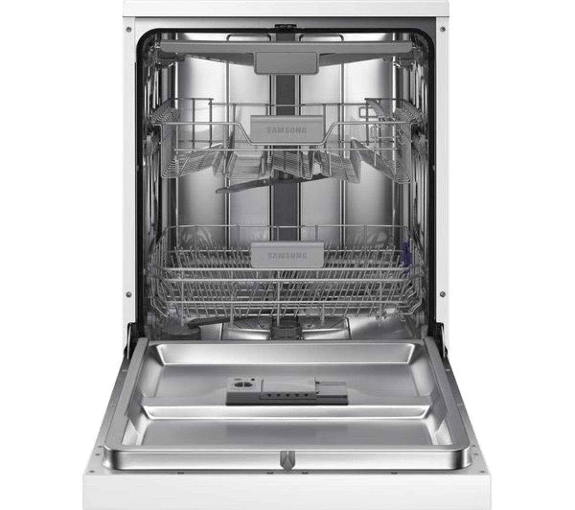 Pallet of 1 SAMSUNG Series 6 DW60M6050FW Full-size Dishwasher. Latest selling price £359.00 - Image 2 of 4