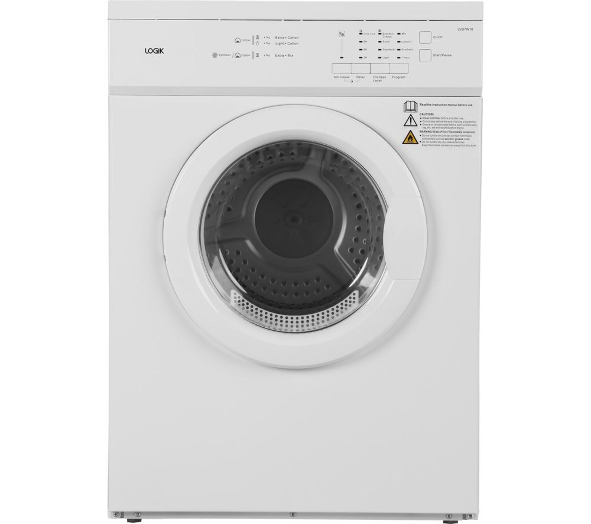 Pallet of Mixed LOGIK Laundry White Goods. Latest selling price £739.96* - Image 3 of 7