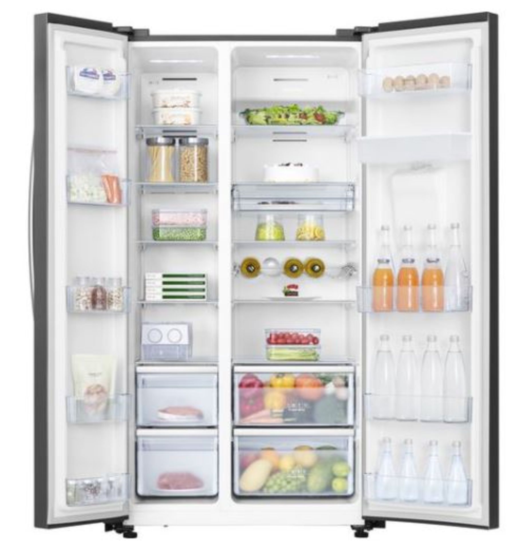 3 Pallets of Fridge Freezers. Brands include KENWOOD, LOGIC. Latest selling price £1,488