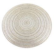 Pallet of 158 x GOLD GLITTER CANDLE PLATE 18CM. Total Approx RRP £474.00