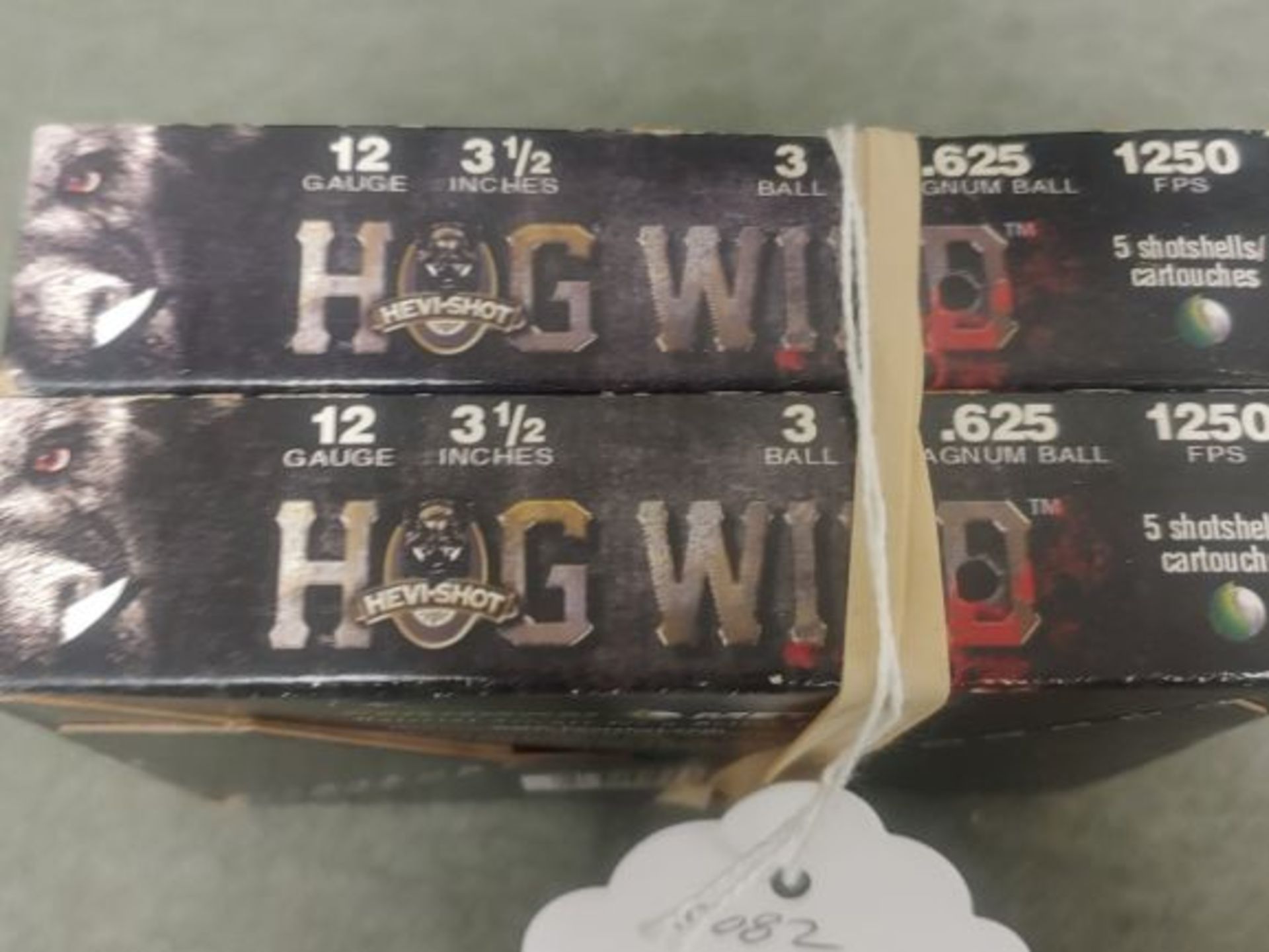 622. Hog Wild 12ga. 3 1/2” No. 3 Mag Ball, 5 Rnd. Boxes (2x the Money) - Image 2 of 2