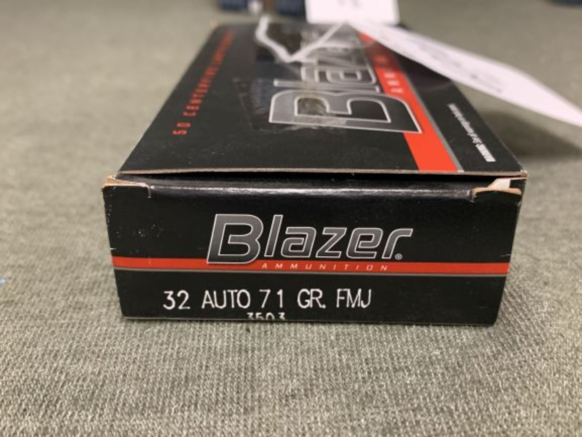 600D. Blazer .32 Auto, 71gr FMJ, 50 Rnd Box (1x the Money) - Image 2 of 2
